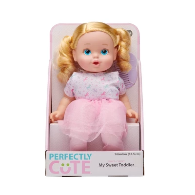 Perfectly Cute My Sweet Toddler 14" Baby Doll - Blonde With Blue Eyes