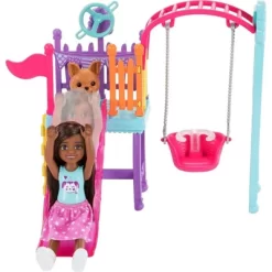 Barbie Chelsea And Swingset Playset