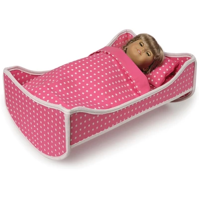 Badger Basket Trolley Doll Travel Case With Bed - Image 6