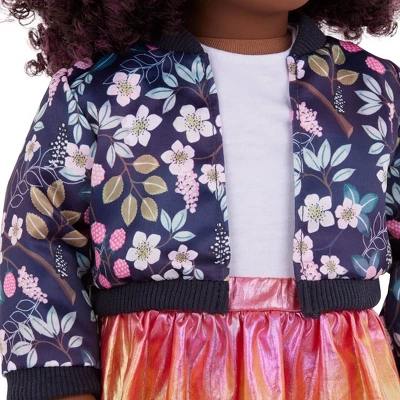 Our Generation Bloomy Blossom Floral Jacket & Skirt Outfit For 18" Dolls - Image 2
