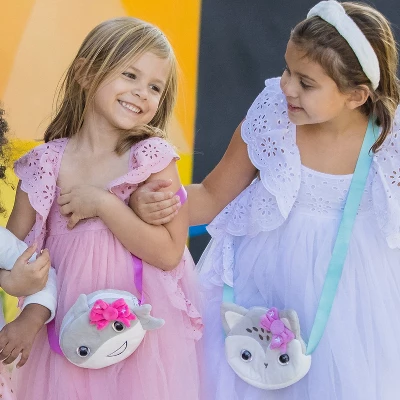 Adora Be Bright Purse For Little Girls - Stuffed Animal Shark Design - Eyes Light Up - Image 3