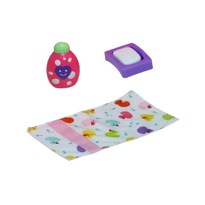 JC Toys For Keeps! Baby Doll Bath Tub With Accessories - Image 2