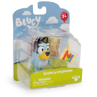 Moose Toys Bluey Action Figure Story Starter Pack | Bluey & Xylophone