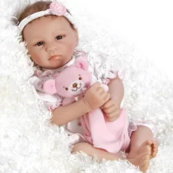 Paradise Galleries Lifelike & Realistic Newborn Reborn Baby Doll, Bundle Of Joy, 18-inch Weighted Baby In GentleTouch Vinyl, 5-Piece Set