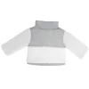 Sophia’s Fleece & Nylon Jacket For 18” Dolls, White/Silver
