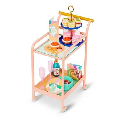 Glitter Girls Tea Time Cart Accessory Set For 14" Dolls - Image 2