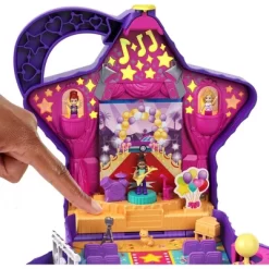 Polly Pocket Starring Shani Talent Show Compact Miniature Playset