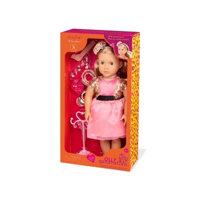 Our Generation Audra With Pierced Ears 18" Jewelry Doll - Image 5