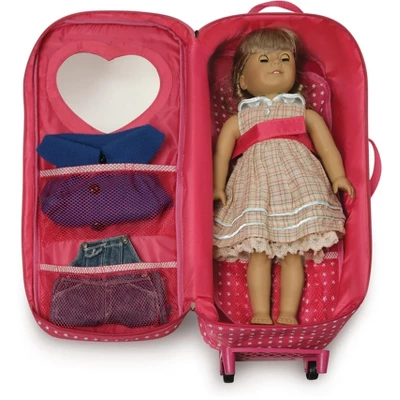 Badger Basket Trolley Doll Travel Case With Bed - Image 8