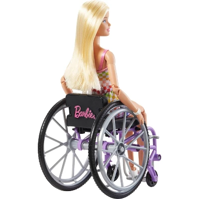 Barbie Fashionistas Doll With Wheelchair And Ramp And Blonde Hair - Image 2
