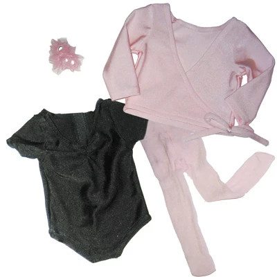 Sophia’s Complete Ballet Leotard And Sweater Set For 18" Dolls, Light Pink - Image 3
