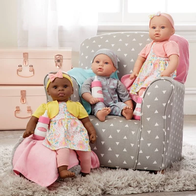 Madame Alexander 18" Small Wonders Sweet & Happy Baby Bedtime Set- Boy - Image 2