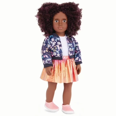Our Generation Bloomy Blossom Floral Jacket & Skirt Outfit For 18" Dolls