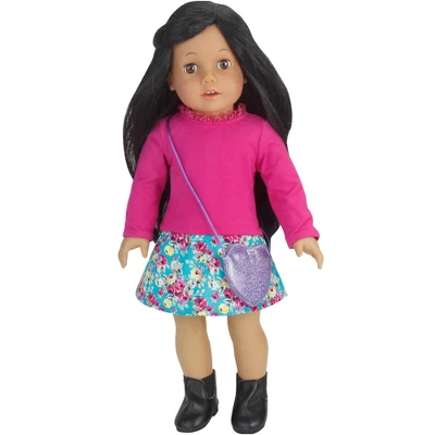 Sophia's - 18" Doll - Chelsea Bootie - Black - Image 2