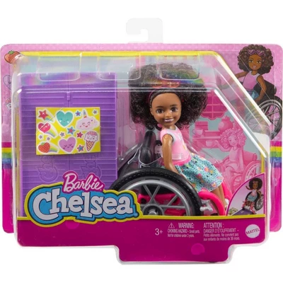 Barbie Chelsea Wheelchair Doll - Puppy Shirt - Image 5