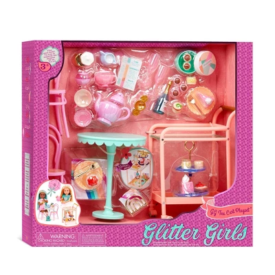 Glitter Girls Tea Time Cart Accessory Set For 14" Dolls - Image 8