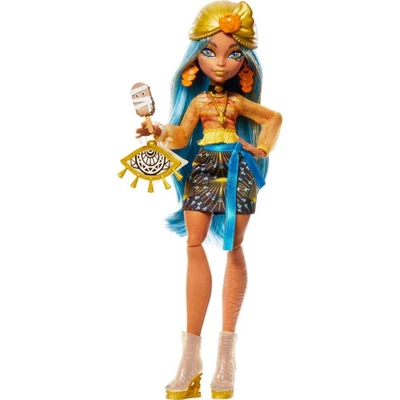 Monster High Skulltimates Secrets Fearidescent Cleo De Nile Fashion Doll - Image 3