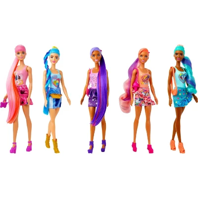 Barbie Color Reveal Doll With 6 Surprises, Totally Denim Series - Image 5