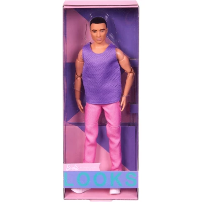 Barbie Looks Ken Doll With Purple Shirt - Image 5