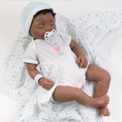 Paradise Galleries Realistic Sleeping Newborn Doll - Forever Yours Angel, 7-Piece Reborn Doll Gift Set With Magnetic Pacifier - Image 3