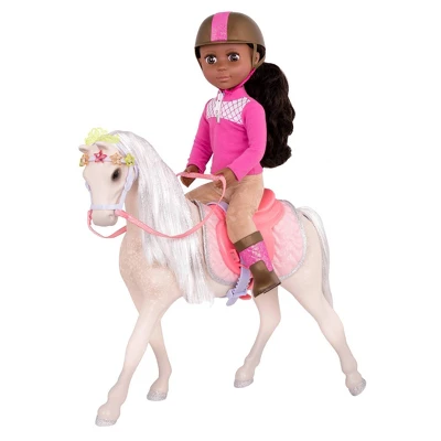Glitter Girls Starlight 14" Horse With Tiara Accessory Set For 14" Dolls - Image 2