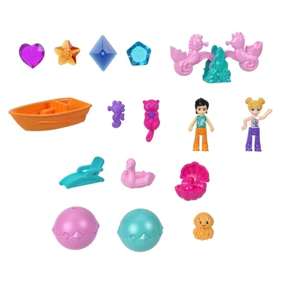 Polly Pocket Sparkle Cove Adventure Island Treasure Chest Playset - Image 4