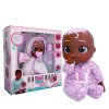 Cry Babies Newborn Molly Interactive Baby Doll With 20+ Baby Sounds And Interactive Bracelet