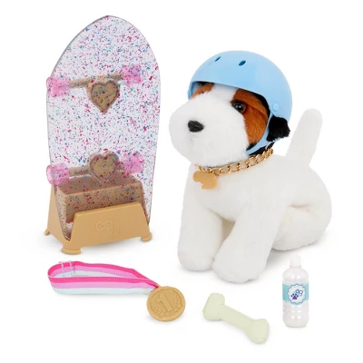 Our Generation Pro Skater Pup Posable 6" Pet Accessory Set - Image 4