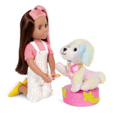 Glitter Girls Posable Plush Pet For 14" Dolls Wiggles & Grooming Show - Image 4