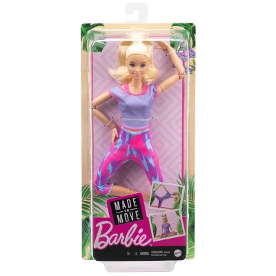 Barbie Made To Move Doll - Pink Dye Pants - Image 5