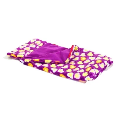 The Queen' Treasures 18 In Doll Carrier And Sleeping Bag, Purple Hearts - Image 7