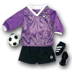Sophia’s Doll Soccer Outfit 6-Piece Set With Ball For 18" Dolls