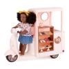 Our Generation Chip Chip Hooray Cookie Scooter Accessory Set For 18" Dolls